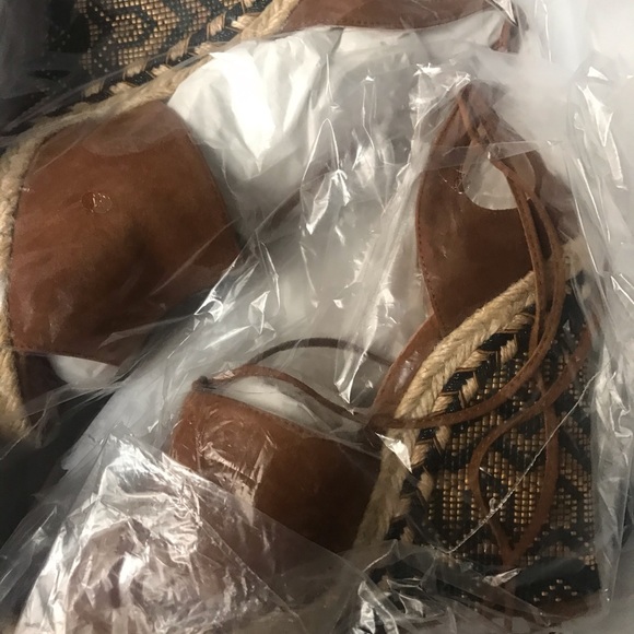 AQUAZZURA
Palm Springs Wedge Espadrille- Cognac - Picture 6 of 8